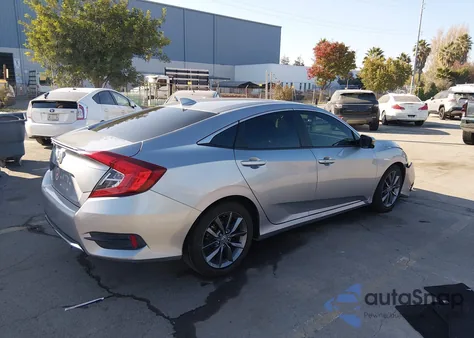 2019 Honda Civic Ex from USA, damaged, VIN JHMFC1F30KX002445